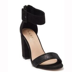 NICOLE MILLER Block Heel Sandal‎ - Size 7.5